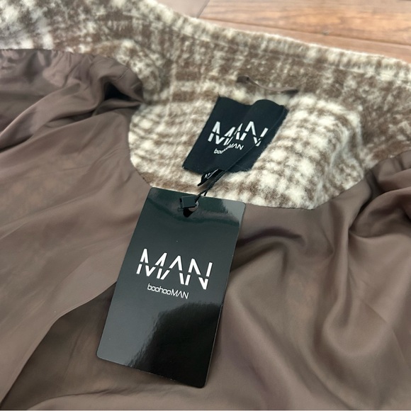 BooHoo Man thick flannel for winter with tags *NEVER WORN* - Picture 3 of 4